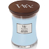 WoodWick Seaside Neroli - Pobrežné neroli vonná sviečka s dreveným knôtom a viečkom sklo stredné 275 g