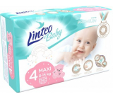 Linteo Baby Premium 4 Maxi 8 - 15 kg jednorazové plienky 50 kusov