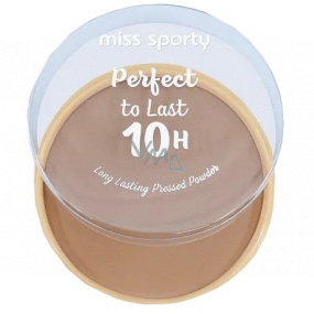 Miss Sporty Perfect to Last 10H púder 010 Porcelain 9 g