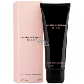 Narciso Rodriguez For Her telové mlieko pre ženy 75 ml