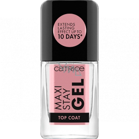 Catrice Maxi Stay Gel Top Coat gélový lak na nechty 10,5 ml