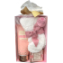 My Powder Rose telové mlieko 200 ml + kúpeľová soľ 100 g + pekné ponožky, kozmetická sada pre ženy