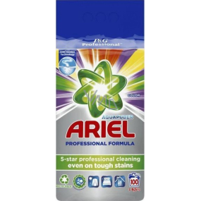 Ariel Aquapuder Color univerzálny prací prášok na farebné oblečenie 100 dávok 6,5 kg