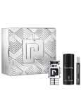 Paco Rabanne Phantom toaletná voda 50 ml + dezodorant v spreji 150 ml + toaletná voda 10 ml miniatúra, darčeková sada pre mužov