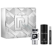 Paco Rabanne Phantom toaletná voda 50 ml + dezodorant v spreji 150 ml + toaletná voda 10 ml miniatúra, darčeková sada pre mužov