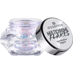 Essence Multichrome Flakes očné tiene s multichromatickými časticami 01 Galactic Vibes 2 g