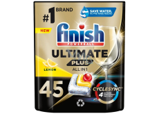 Finish Powerball Ultimate Plus Lemon Všetko v 1 kapsule do umývačky riadu 45 ks