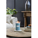 WoodWick Tempest - sviečka s dreveným knôtom a skleneným viečkom veľká 609 g