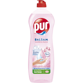 Pur Secrets of Care Balsam Hands & Nails prípravok na ručné umývanie riadu, 750 ml
