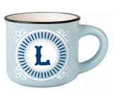 Hrnček na espresso Albi - písmeno L 45 ml