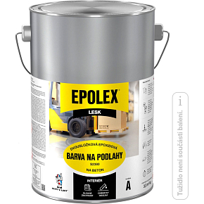 Epolex S2380 dvojzložková farba na podlahy, bez tužidla, šedá, 4 kg