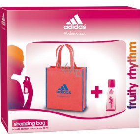 Adidas Fruity Rhythm toaletná voda 50 ml + taška, darčeková sada pre ženy
