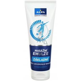 Alpa Sport Star Universal Základná masážna emulzia s bylinnými extraktmi 210 ml