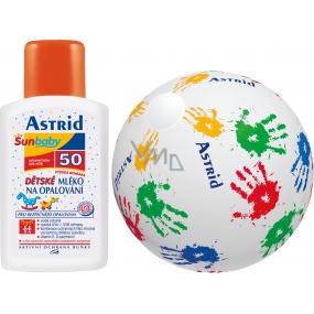 Astrid Sun Baby F50 mlieko na opaľovanie pre deti 200 ml