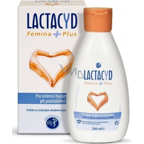 Lactacyd Femina Plus umývacia emulzia pre intímnu hygienu 200 ml