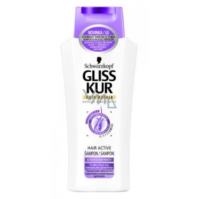 Gliss Kur Hair Active obmedzuje vypadávanie vlasov šampón 250 ml