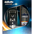 Gillette Mach3 holiaci strojček + náhradné hlavice 1 kus + pena na holenie 250 ml, kozmetická sada, pre mužov