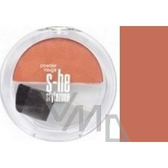 S-he Stylezone Powder Rouge Tvárenka odtieň 651/04 5 g