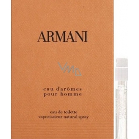 Giorgio Armani Eau d Aromes toaletná voda 1,5 ml s rozprašovačom, vialka
