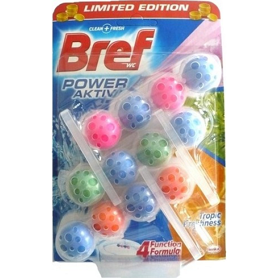 Bref Power Aktiv 4 Formula Tropic Freshness WC blok 3 x 50 g