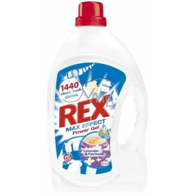 Rex Max Effect Lavender & Patchouli gél na pranie 60 dávok 3,96 l