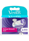 Gillette Venus Deluxe Smooth Swirl Náhradné hlavice 4 kusy, pre ženy