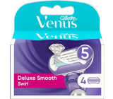 Gillette Venus Deluxe Smooth Swirl Náhradné hlavice 4 kusy, pre ženy