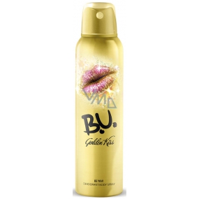 BU Golden Kiss dezodorant sprej pre ženy 150 ml