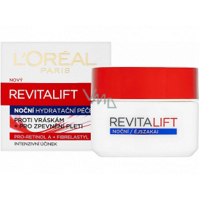 Loreal Paris Revitalift Nočný hydratačný krém proti vráskam + spevňujúci nočný krém 50 ml