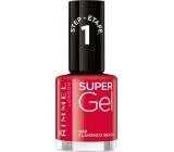 Rimmel London Super Gél lak na nechty 045 Flamenco Beach 12 ml