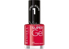 Rimmel London Super Gél lak na nechty 045 Flamenco Beach 12 ml