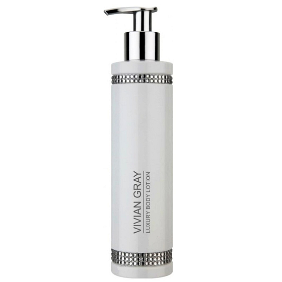Vivian Gray Crystal White luxusné hydratačné telové mlieko 250 ml
