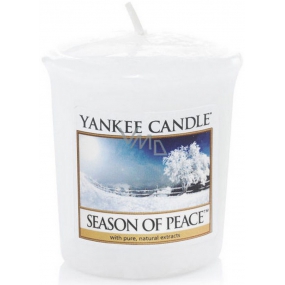 Yankee Candle Season Of Peace - Obdobie mieru vonná sviečka votívny 49 g