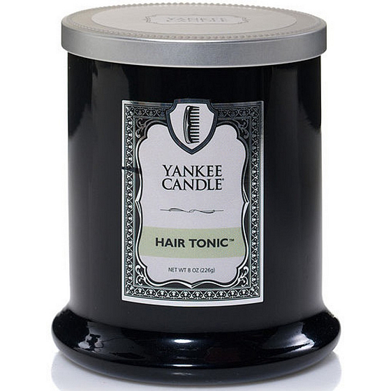 Yankee Candle Barbershop Hair Tonic - Vlasové tonikum vonná sviečka 226 g