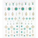 Essence Adventure Awaits nálepky na nechty 3D Jewellery 01 Do not Stop To Explore! 81 kusov