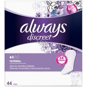 Always Discreet Normal inkontinenčné slipové intímne vložky 44 kusov