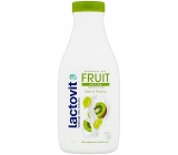 Lactovit Fruit Antiox Pružnosť a starostlivosť kivi a hrozno sprchový gél pre normálnu až suchú pleť 500 ml