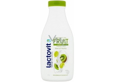 Lactovit Fruit Antiox Pružnosť a starostlivosť kivi a hrozno sprchový gél pre normálnu až suchú pleť 500 ml