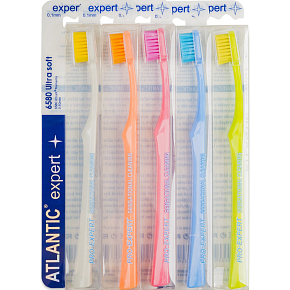 Atlantic Expert 6580 Ultra soft ultra mäkká zubná kefka 1 kus