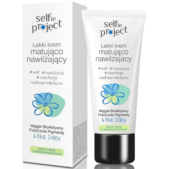Selfie Project Ľahký zmatňujúci a zvlhčujúci krém 50 ml