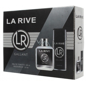 La Rive Gallant toaletná voda pre mužov 100 ml + deodorant sprej 150 ml, darčeková sada