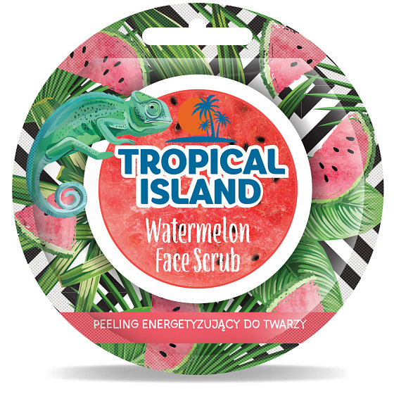 Marion Tropický ostrov Watermelon - Vodný melón pleťový peeling 8 g