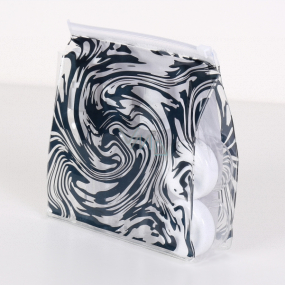 Albi Originál Cestovná sada fľaštičiek 3 x 80 ml + 2 nádobky + Neutrál puzdro - 15 cm x 15 cm x 4,5 cm