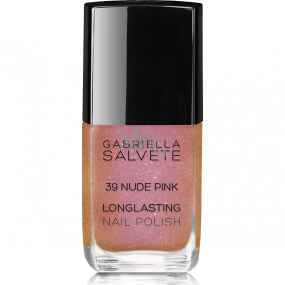 Gabriella Salvete Longlasting Enamel dlhotrvajúci lak na nechty s vysokým leskom 39 Nude Pink 11 ml