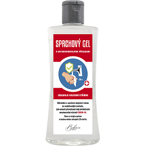 Bohemia Gifts Antimikrobiálne sprchový gél s koloidným striebrom 250 ml
