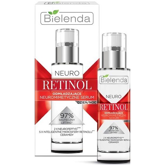 Bielenda Neuro Retinol hydratačne-omladzujúce pleťové sérum denný / nočný 30 ml