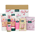 Kneipp Mandľové kvety sprchový gél 200 ml + telové mlieko 200 ml + telový peeling 40 ml + telový olej 100 ml + krém na ruky 75 ml + balzam na pery 4,7 g, kozmetická sada