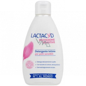 Lactacyd Femina Sensitive jemná umývacia emulzia pre každodennú intímnu hygienu pre citlivú pokožku 300 ml