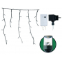 Emos Lighting Vianočný vodopád teplá biela 10 m, 600 LED teplá biela + 5 m kábel