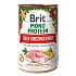 Brit Mono Protein Česká vianočná hostina kapor so zemiakmi, mrkvou a hráškom kompletné krmivo pre dospelých psov 400 g